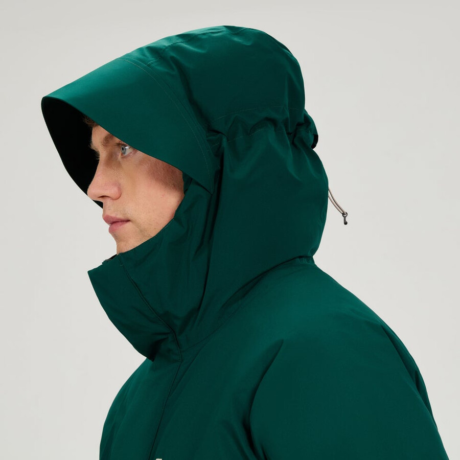 männer fernly gore-tex-down-parka - grün berghaus