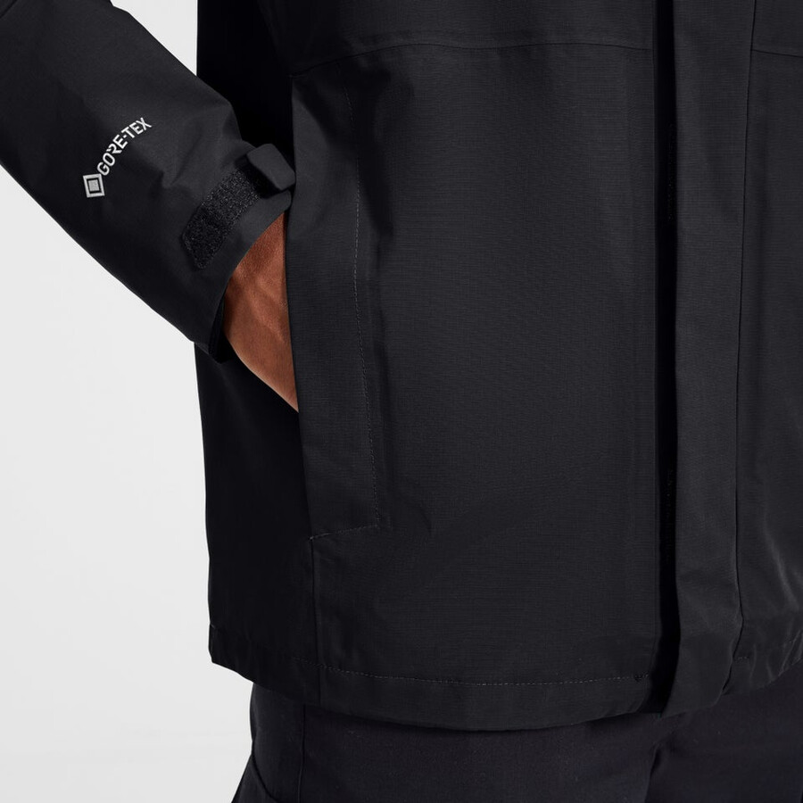 männer bergsteiger 2.0 interaktive jacke - schwarz berghaus