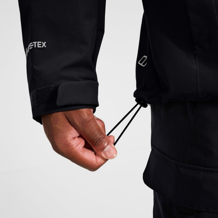 männer bergsteiger 2.0 interaktive jacke - schwarz berghaus