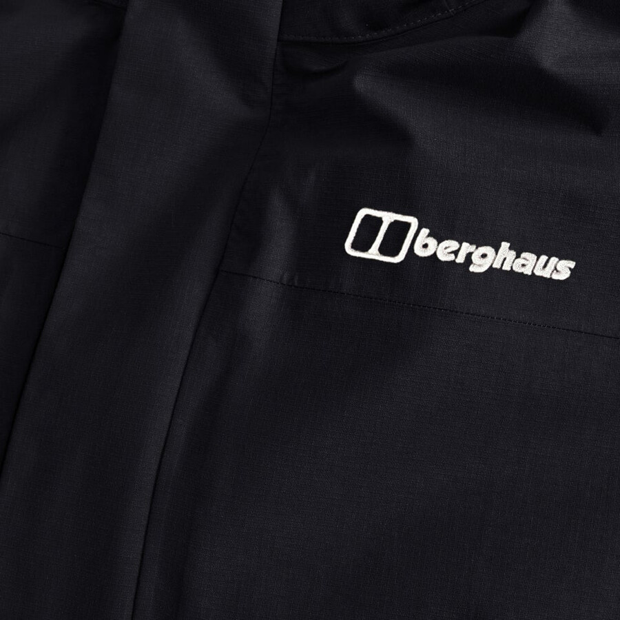männer bergsteiger 2.0 interaktive jacke - schwarz berghaus