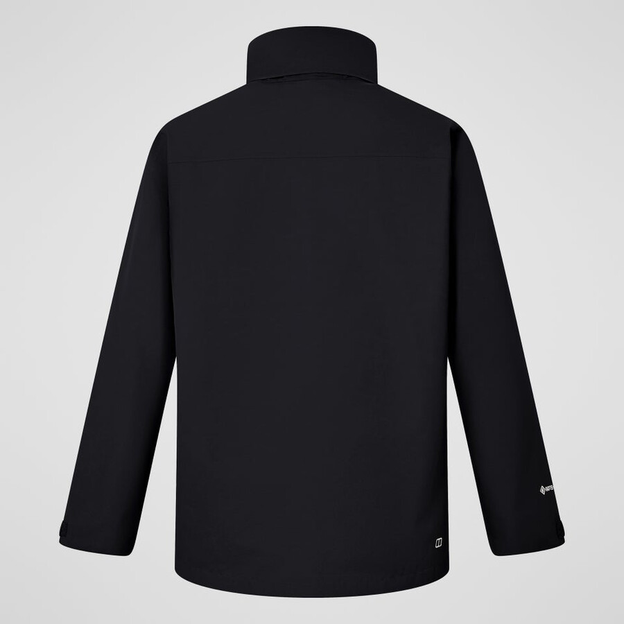 männer bergsteiger 2.0 interaktive jacke - schwarz berghaus