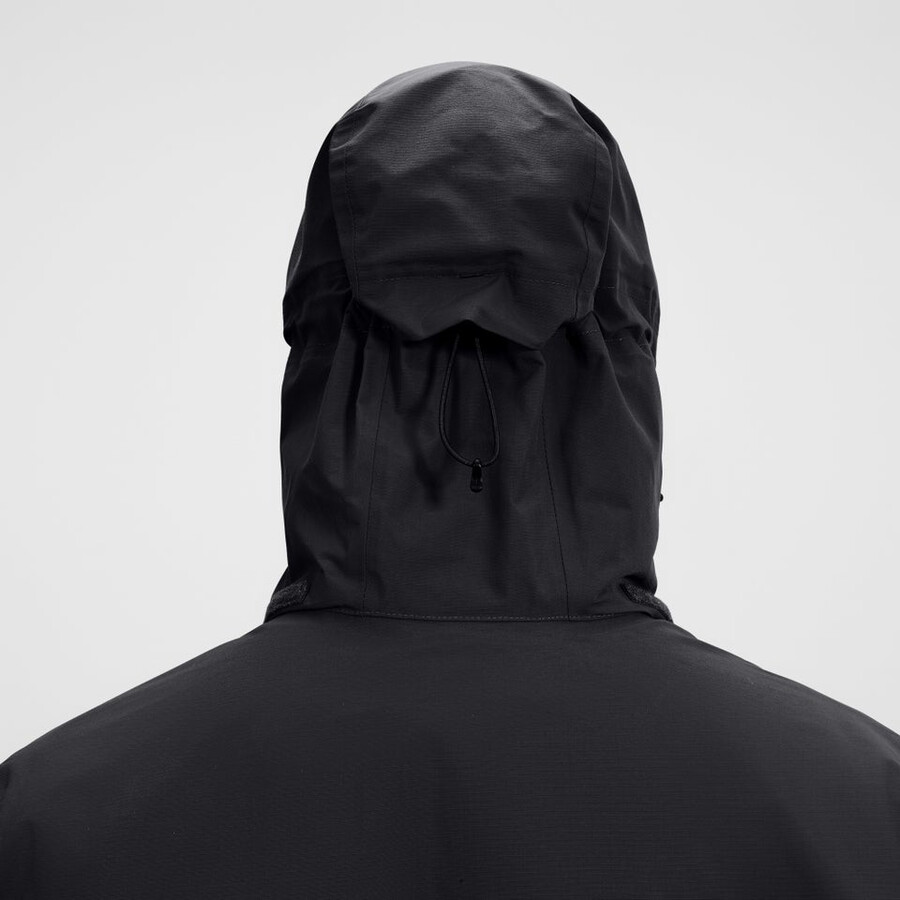 männer bergsteiger 2.0 interaktive jacke - schwarz berghaus