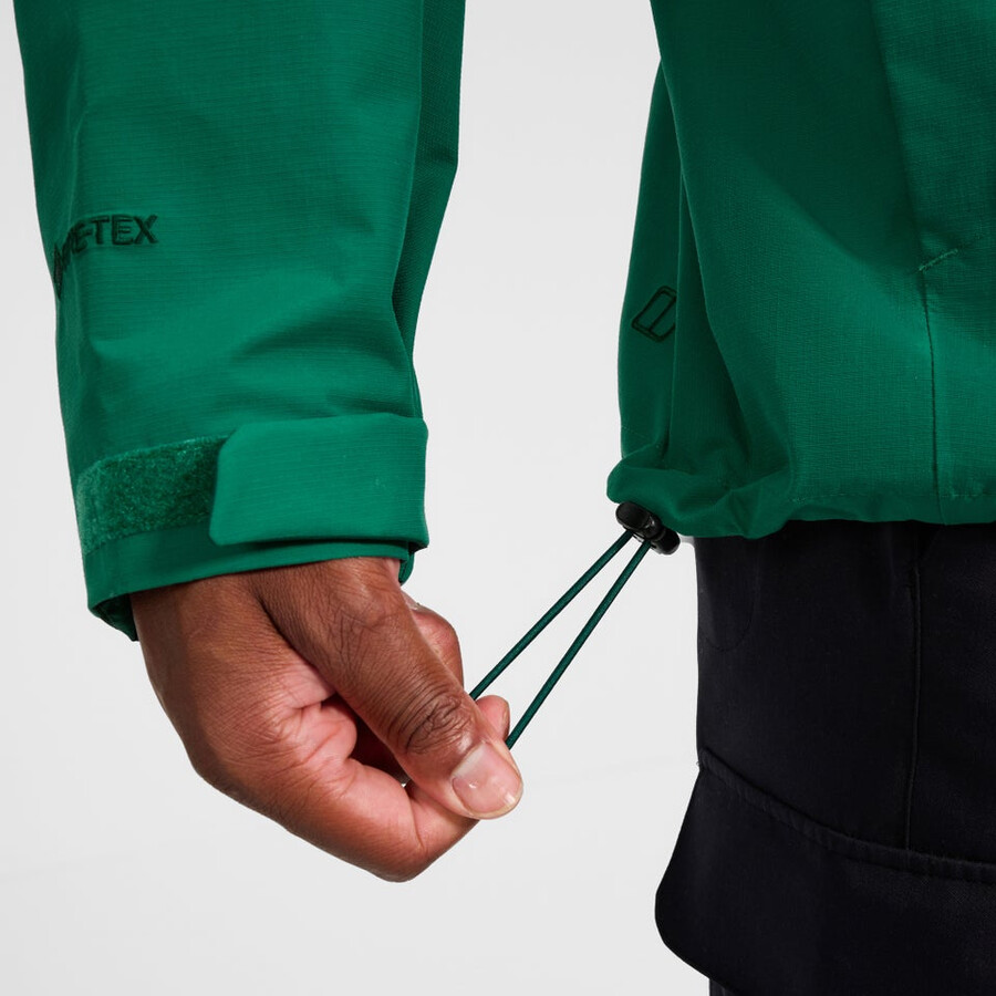 männer bergsteiger 2.0 interaktive jacke - grün berghaus
