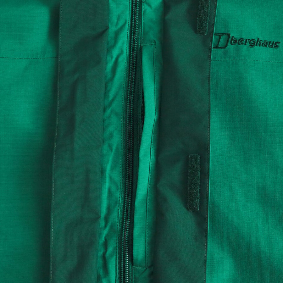 männer bergsteiger 2.0 interaktive jacke - grün berghaus