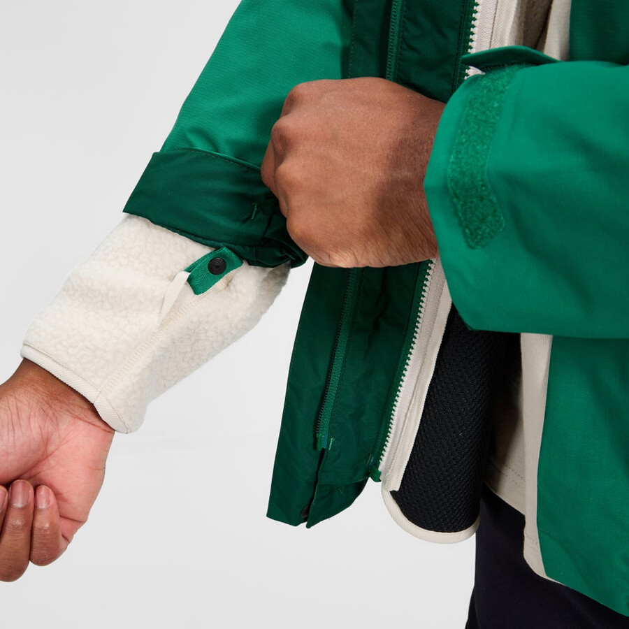 männer bergsteiger 2.0 interaktive jacke - grün berghaus