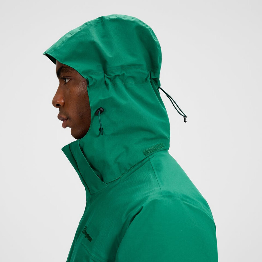 männer bergsteiger 2.0 interaktive jacke - grün berghaus