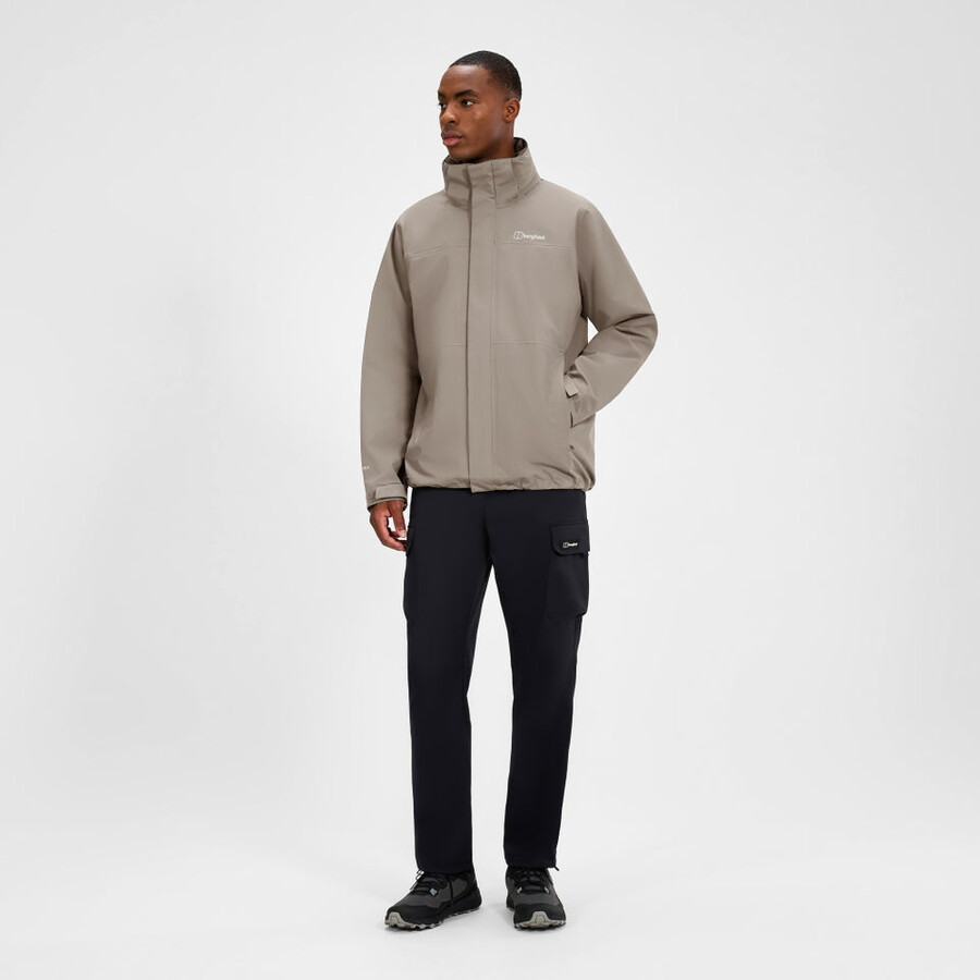 männer bergsteiger 2.0 interaktive jacke - natural berghaus