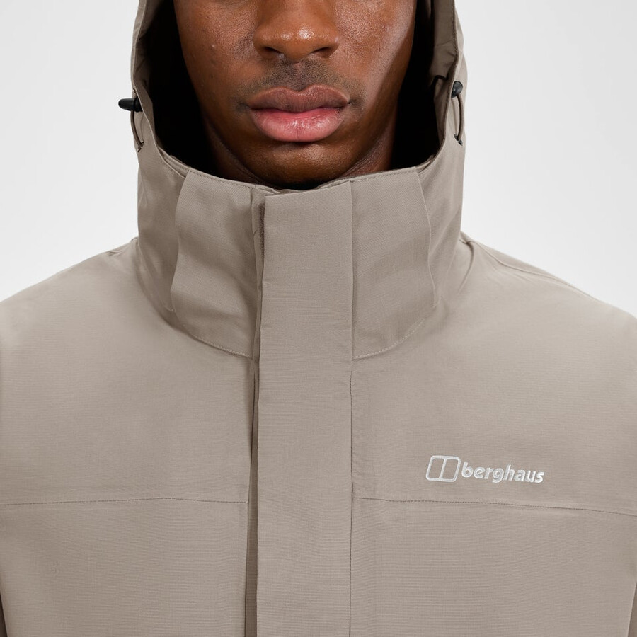 männer bergsteiger 2.0 interaktive jacke - natural berghaus