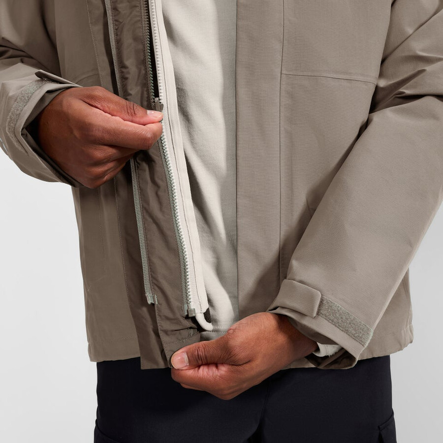 männer bergsteiger 2.0 interaktive jacke - natural berghaus