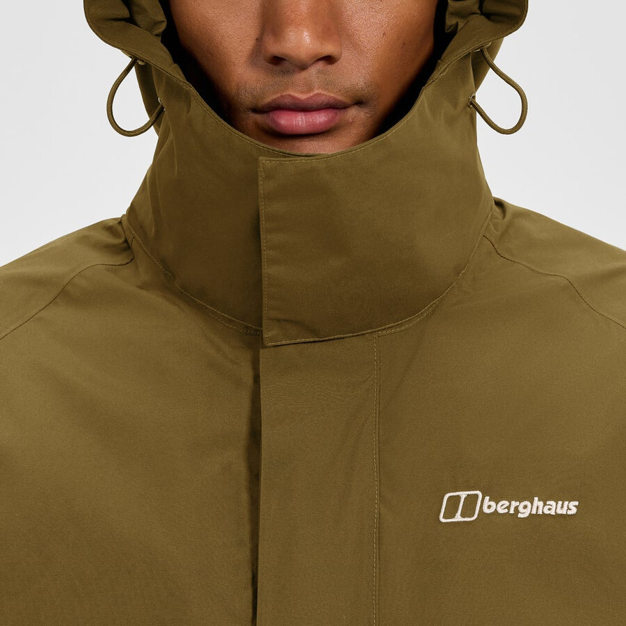 männer gesims 2.0 interaktive jacke - braun berghaus