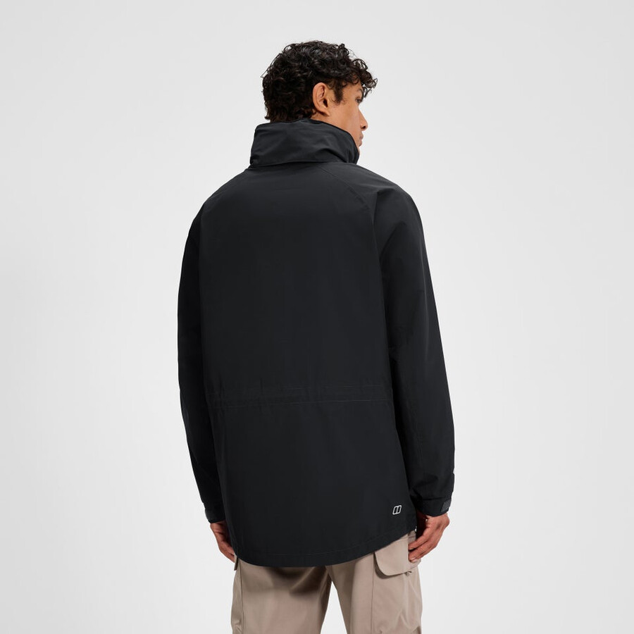 männer gesims 2.0 interaktive jacke - schwarz berghaus