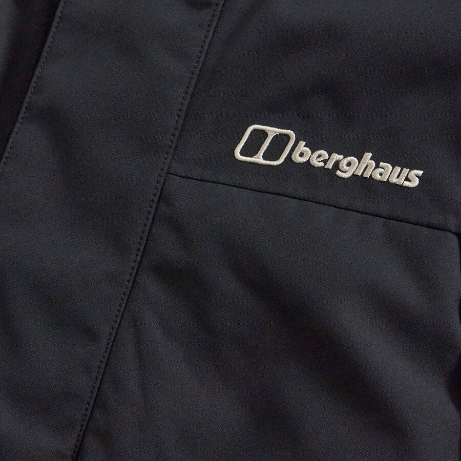 männer wansbeck insulated parka - black die berghaus