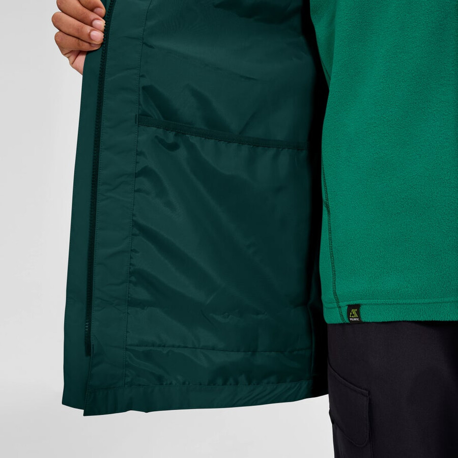 männer wansbeck insulated parka - grün berghaus