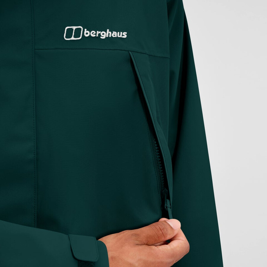 männer wansbeck insulated parka - grün berghaus