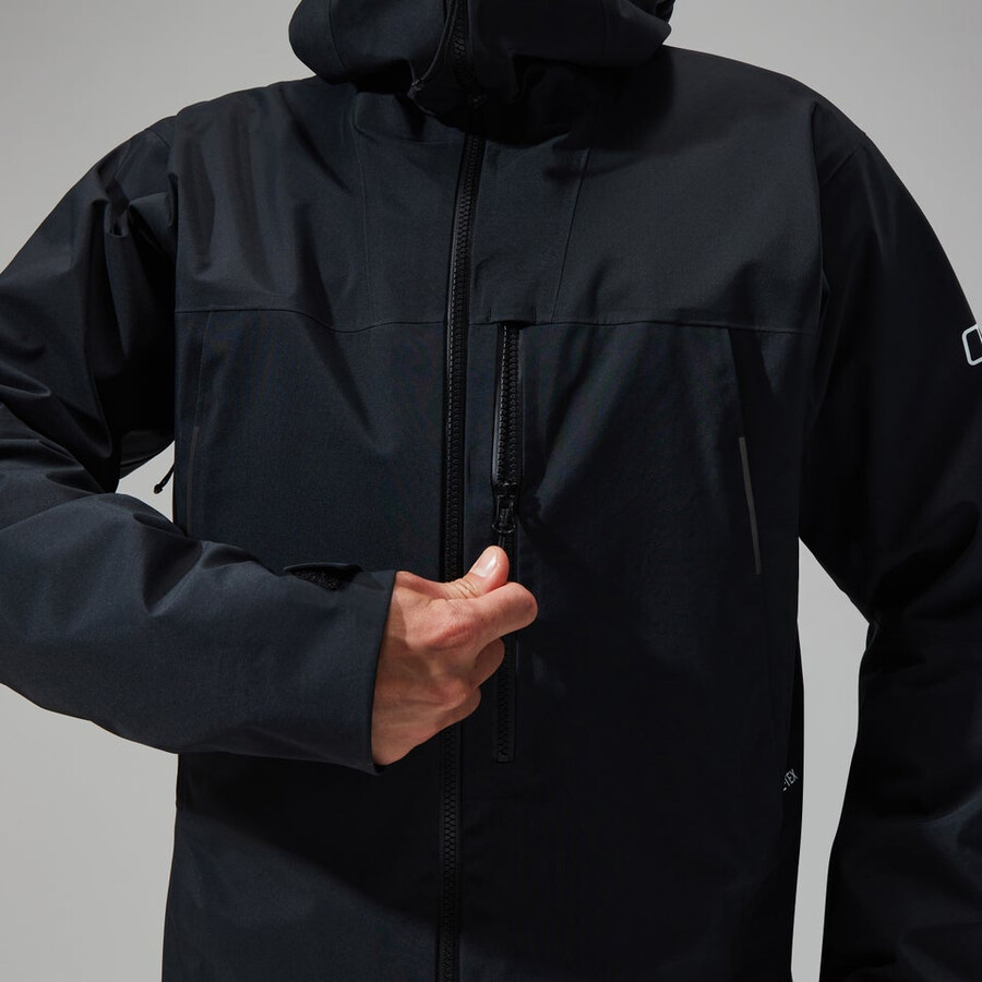 men s mtn seeker gore-tex jacket - schwarz berghaus