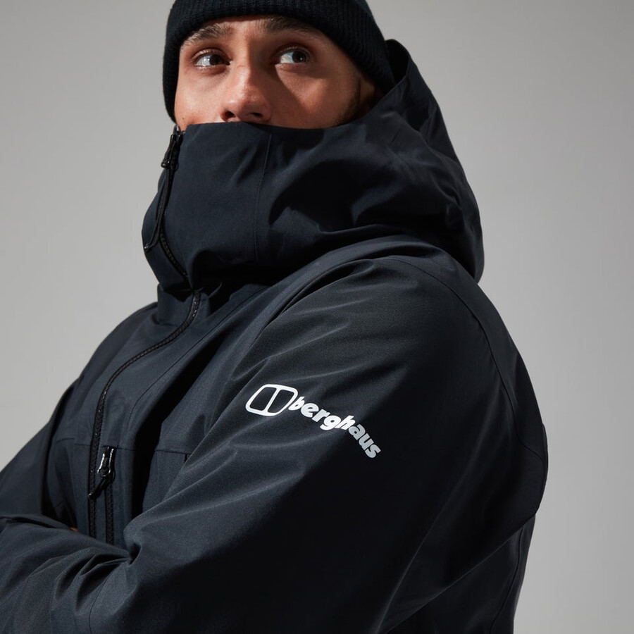 men s mtn seeker gore-tex jacket - schwarz berghaus