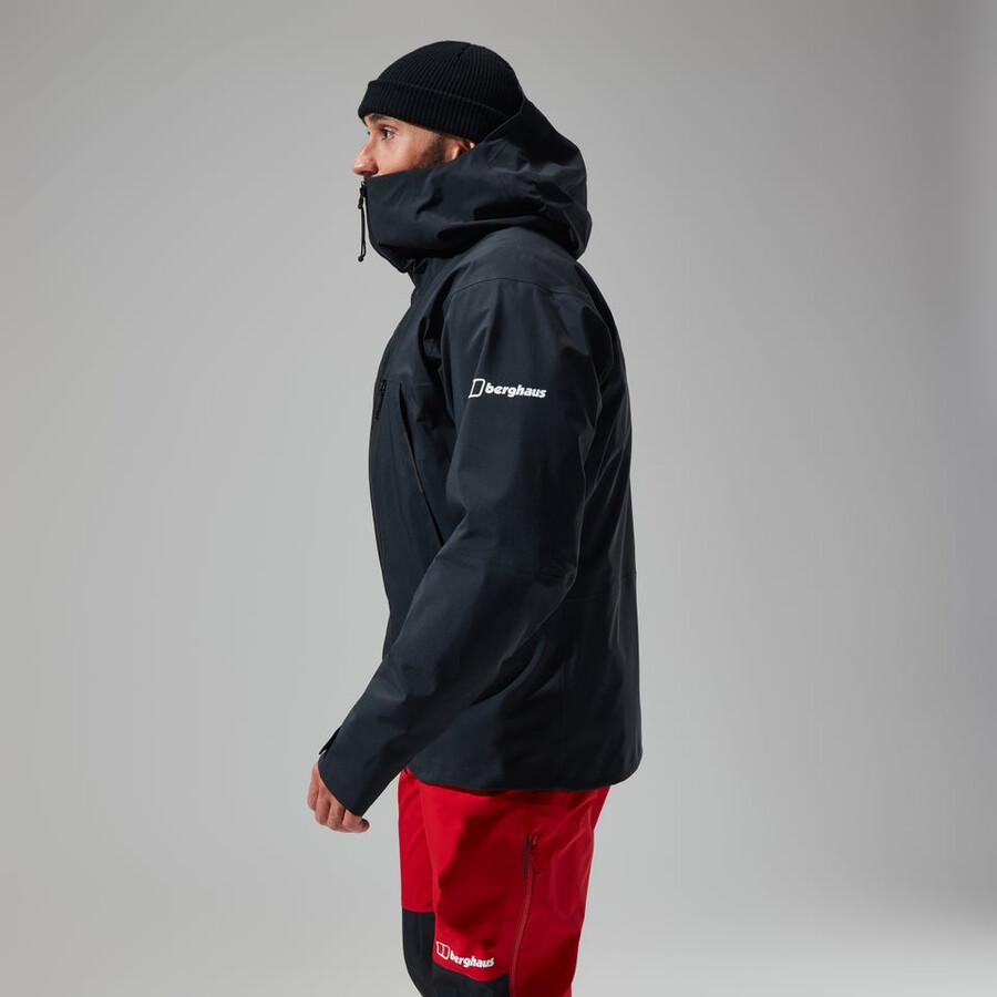men s mtn seeker gore-tex jacket - schwarz berghaus