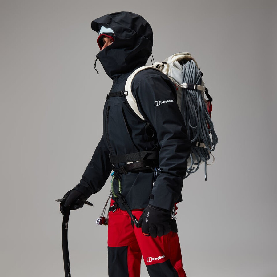 men s mtn seeker gore-tex jacket - schwarz berghaus