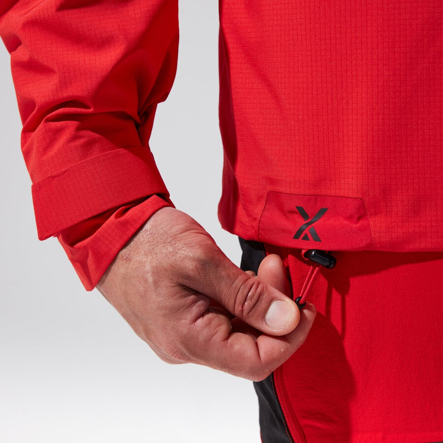 men s mtn guide alpine pro gore-tex jacke - rot berghaus