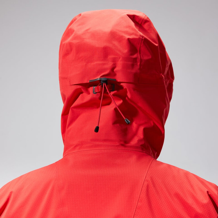 men s mtn guide alpine pro gore-tex jacke - rot berghaus