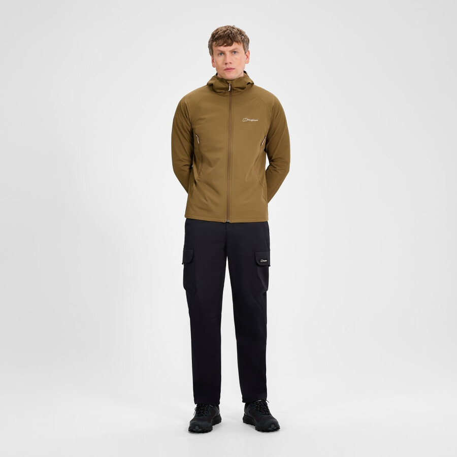 männer skelbo jacke - braun berghaus