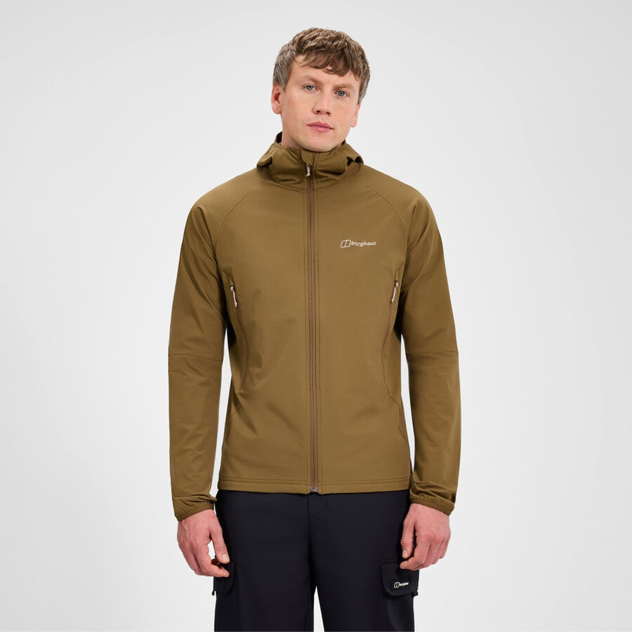 männer skelbo jacke - braun berghaus