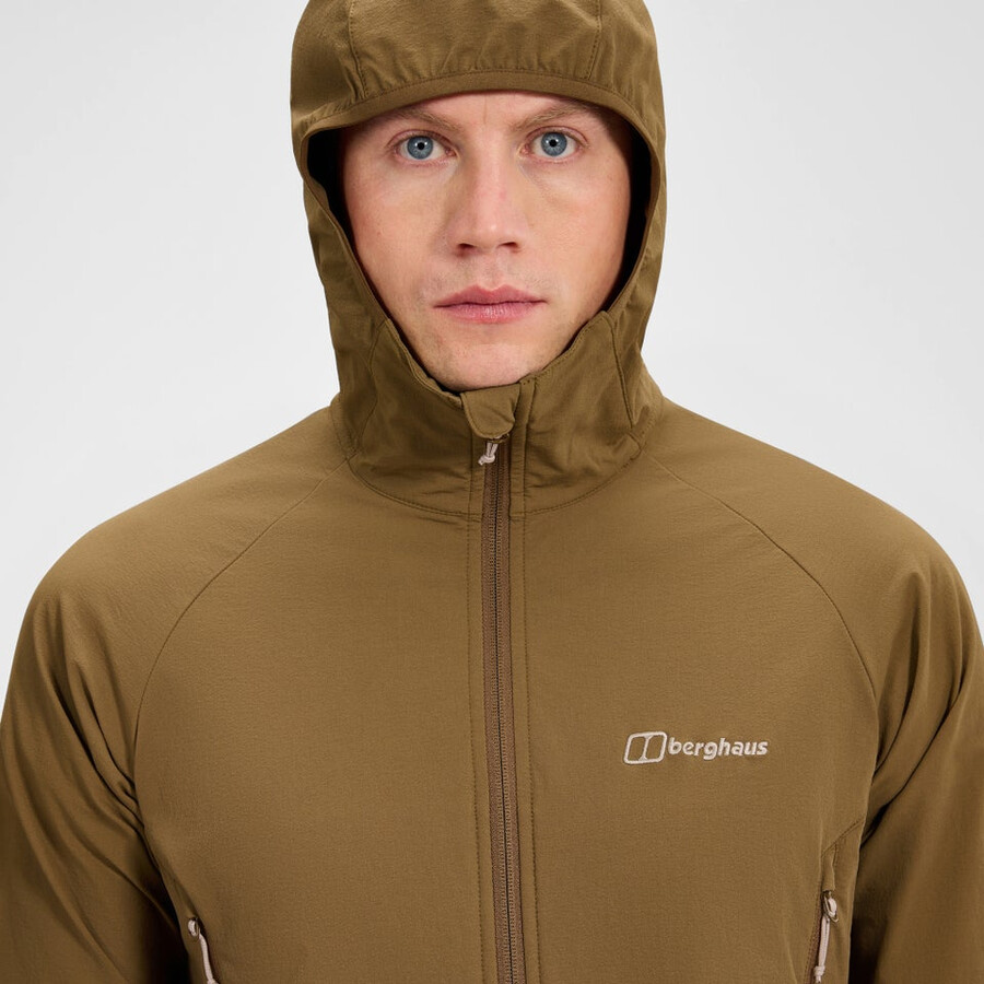 männer skelbo jacke - braun berghaus