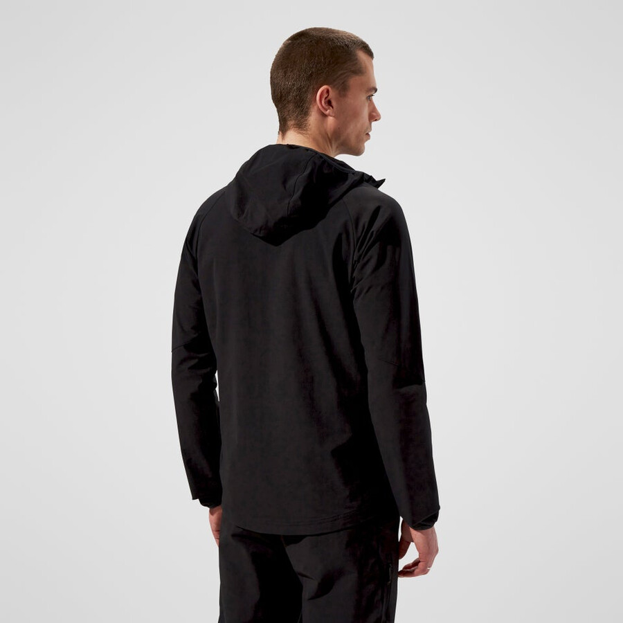 männer skelbo jacke - schwarz berghaus