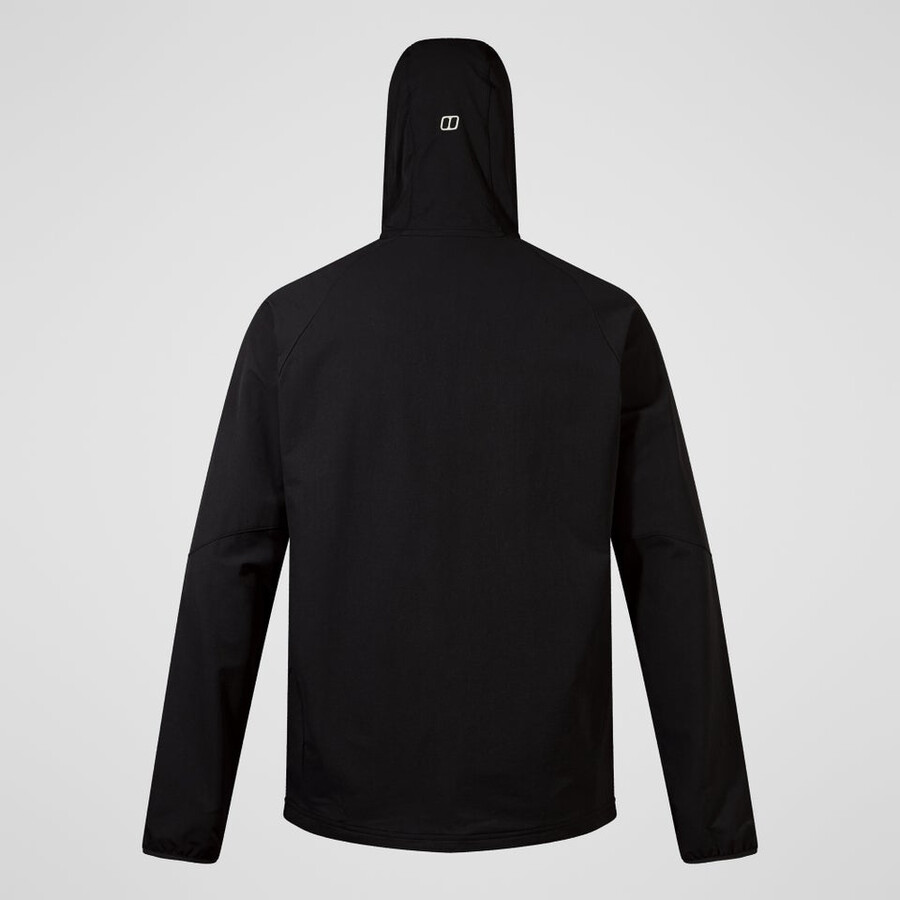 männer skelbo jacke - schwarz berghaus