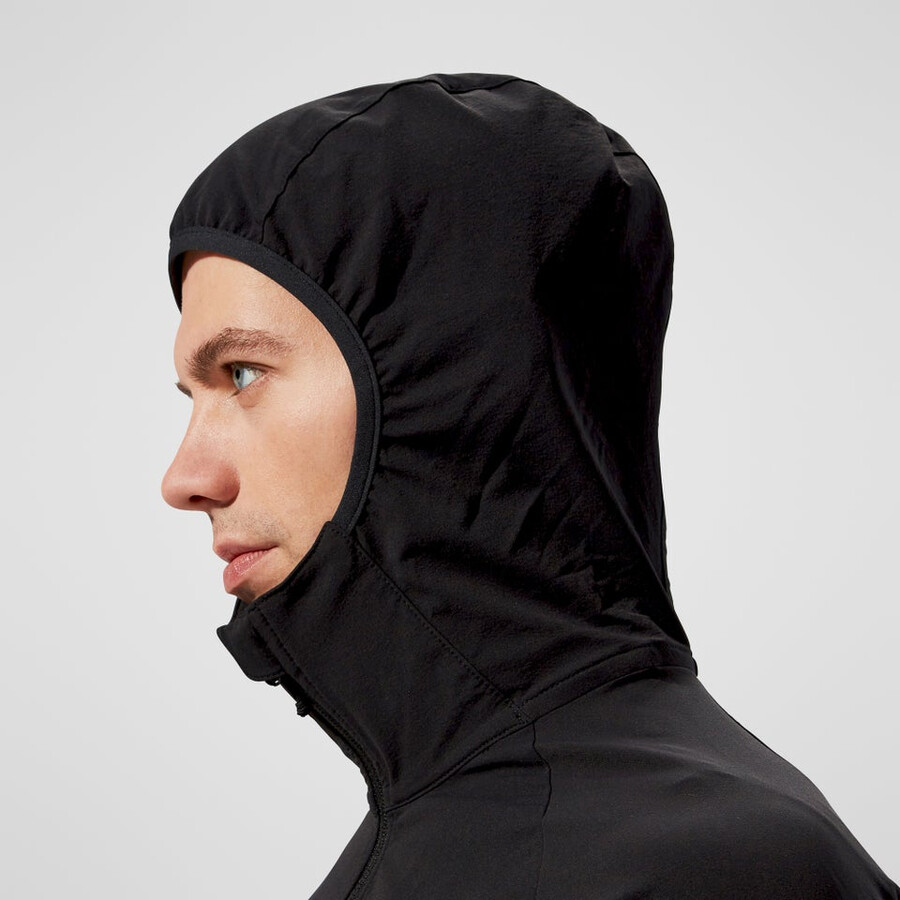 männer skelbo jacke - schwarz berghaus