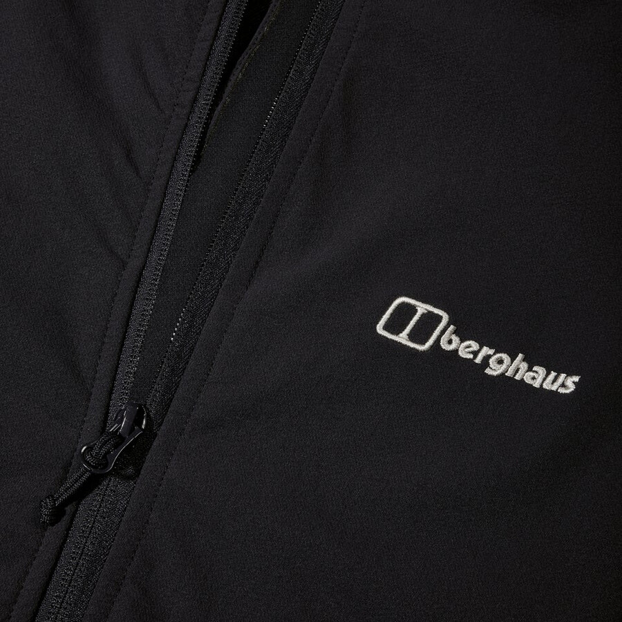 männer skelbo jacke - schwarz berghaus