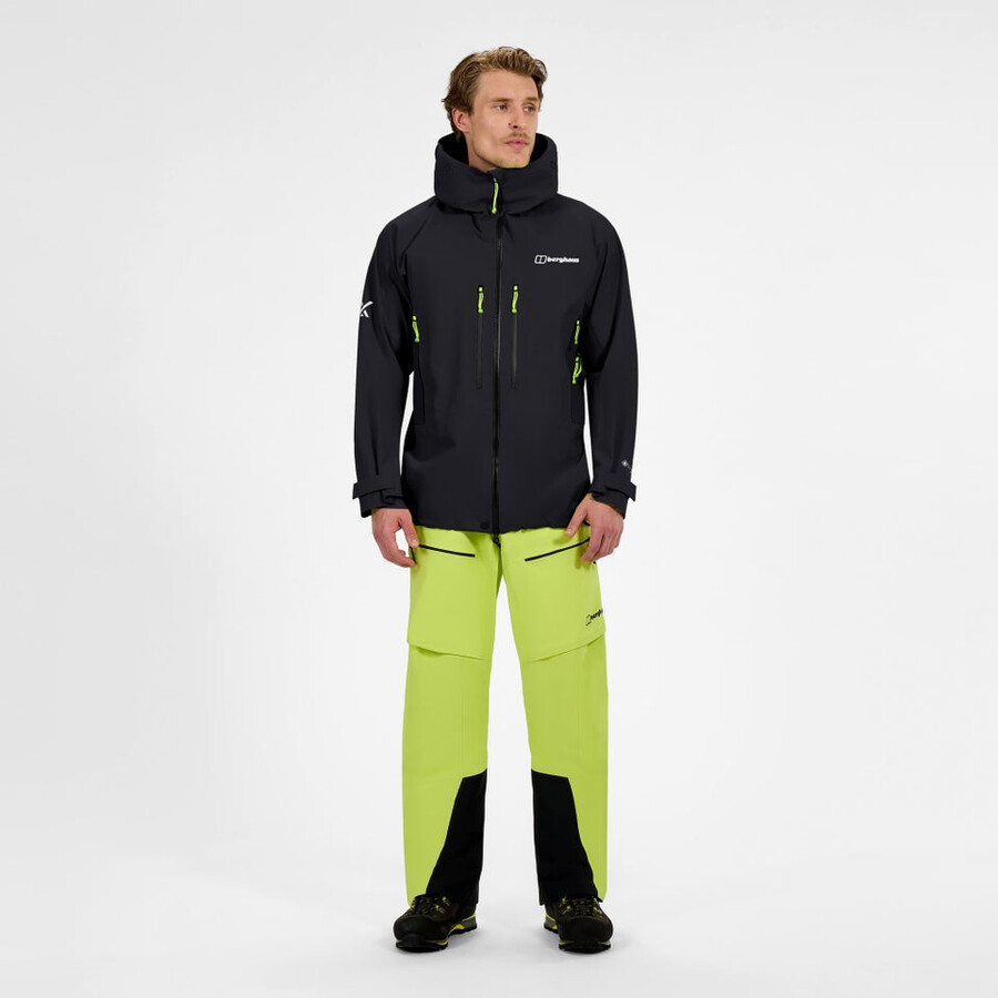 men s extrem vanguard gore-tex jacket - schwarz berghaus