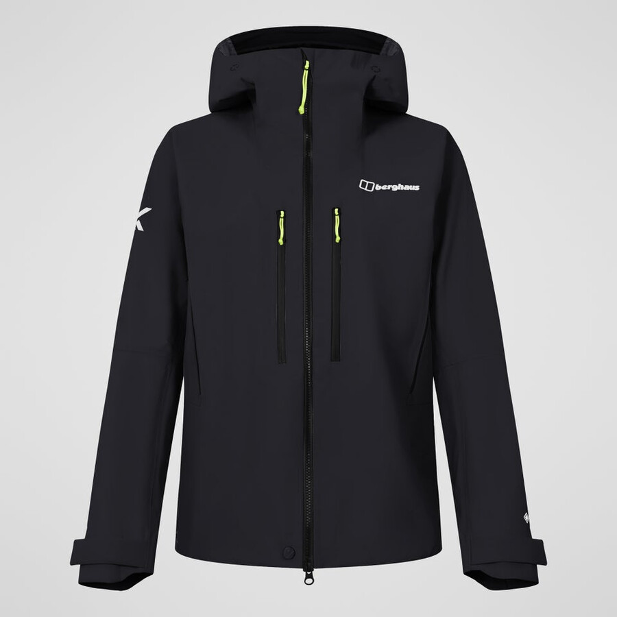 men s extrem vanguard gore-tex jacket - schwarz berghaus