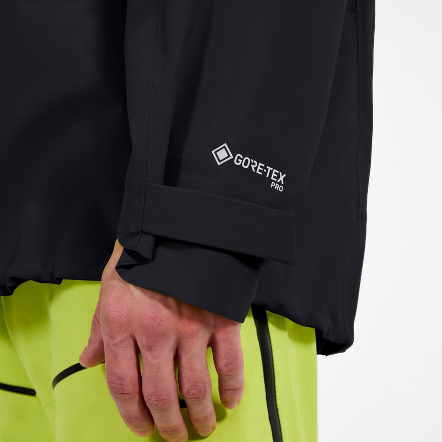men s extrem vanguard gore-tex jacket - schwarz berghaus