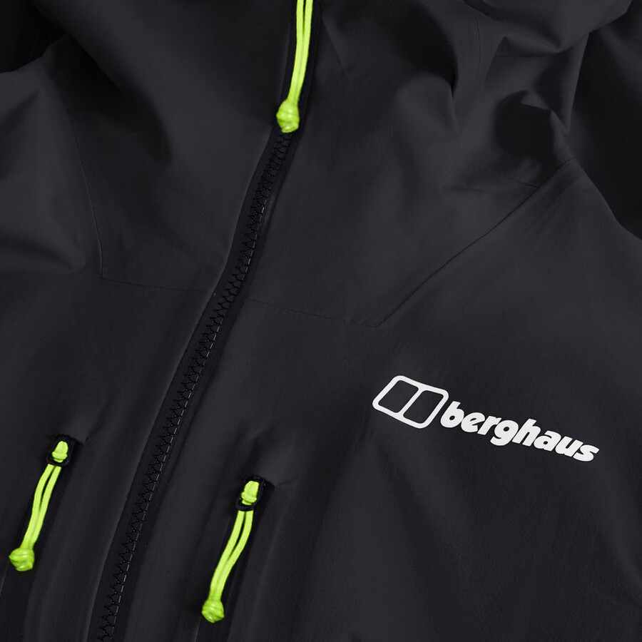men s extrem vanguard gore-tex jacket - schwarz berghaus