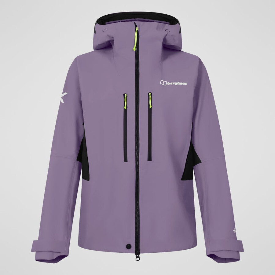 men s extrem vanguard gore-tex-jacke - lila berghaus