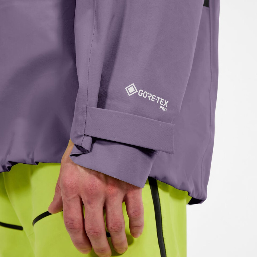 men s extrem vanguard gore-tex-jacke - lila berghaus