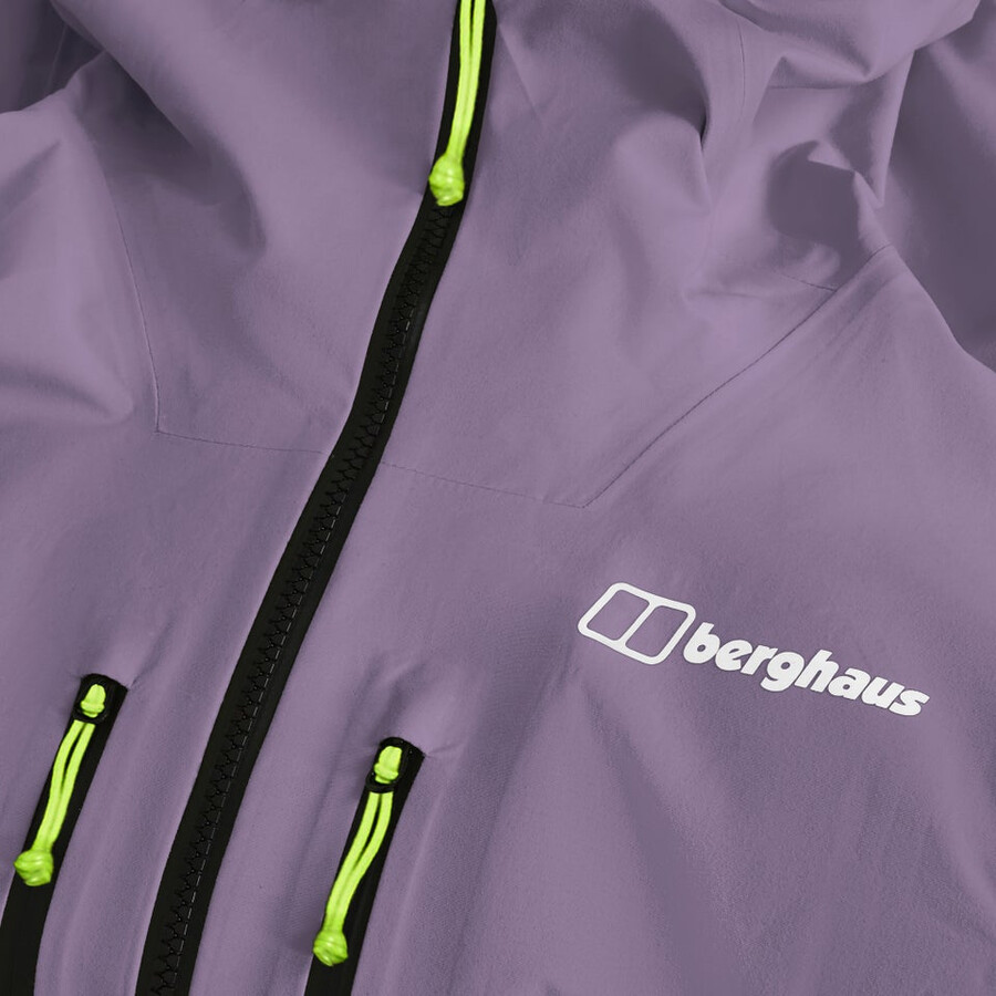 men s extrem vanguard gore-tex-jacke - lila berghaus