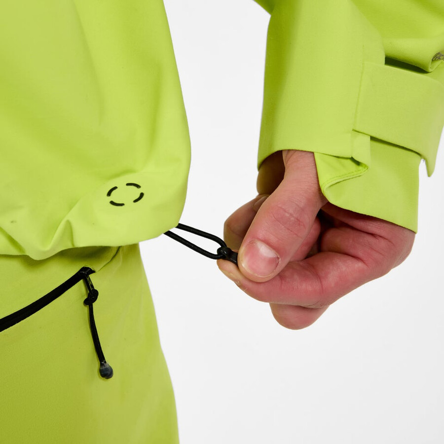 men s extrem vanguard gore-tex jacke - gelblila berghaus
