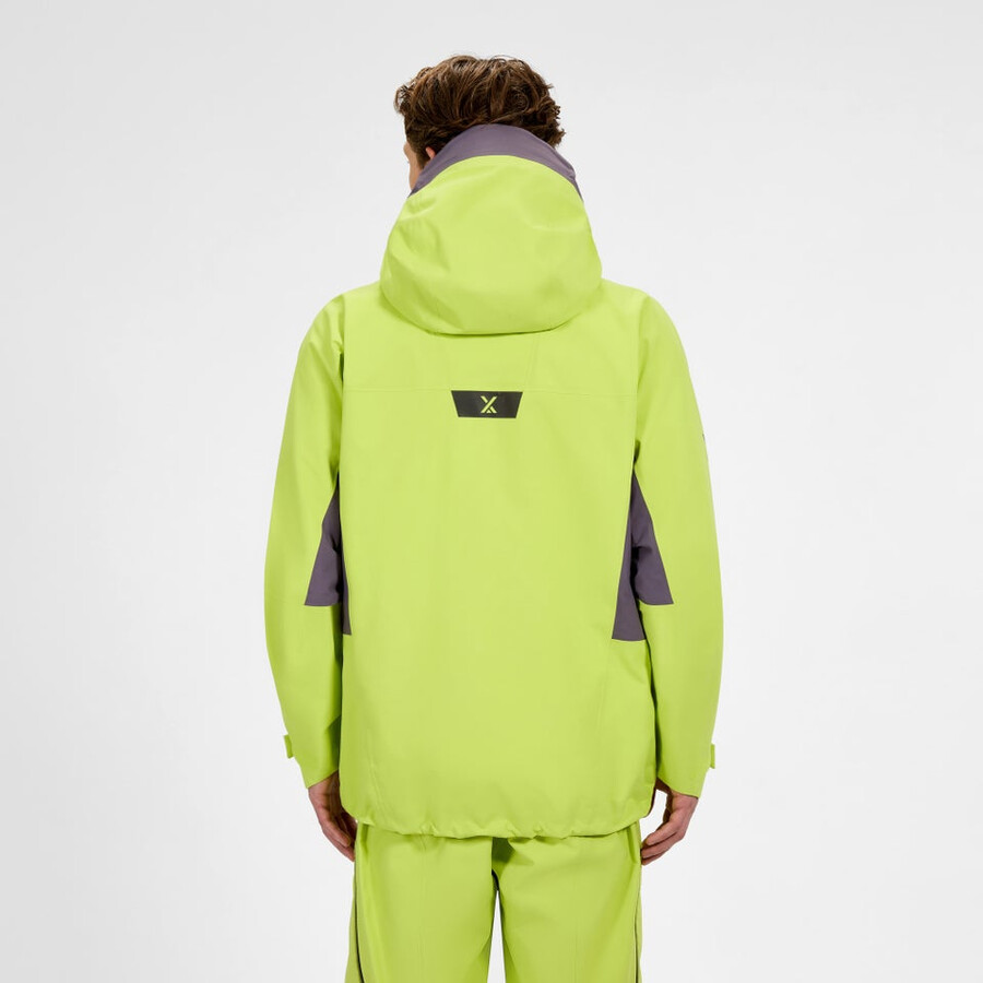 men s extrem vanguard gore-tex jacke - gelblila berghaus
