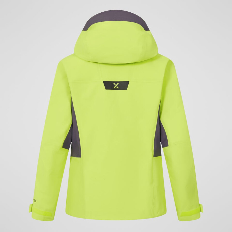 men s extrem vanguard gore-tex jacke - gelblila berghaus