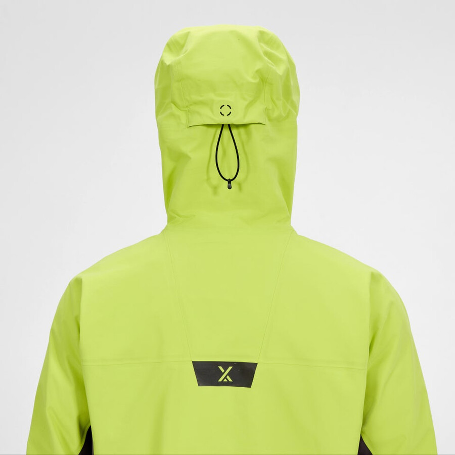 men s extrem vanguard gore-tex jacke - gelblila berghaus