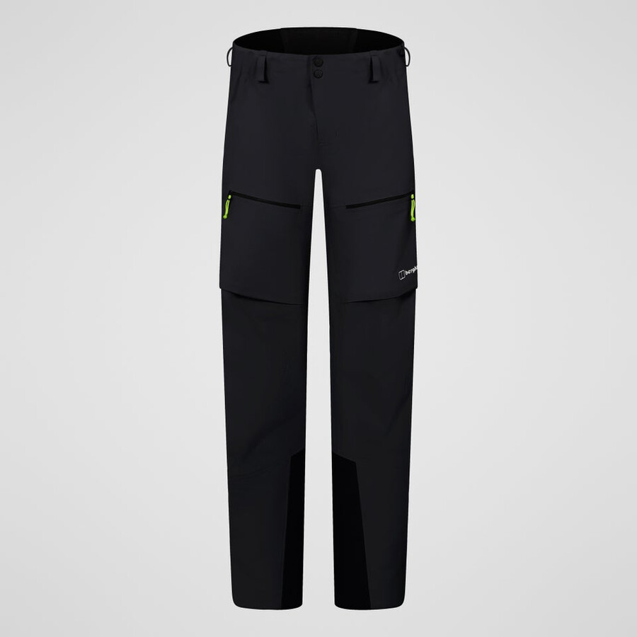men s extrem vanguard gore-tex-pant - black die berghaus