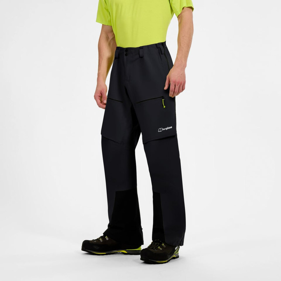 men s extrem vanguard gore-tex-pant - black die berghaus