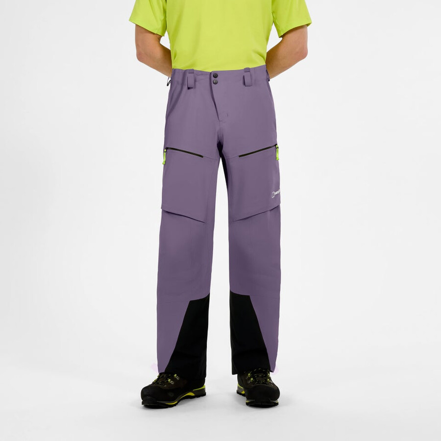men s extrem vanguard gore-tex-pant - lila berghaus