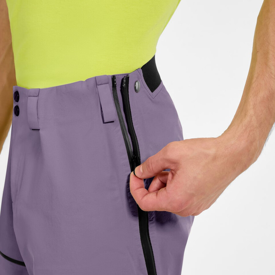 men s extrem vanguard gore-tex-pant - lila berghaus