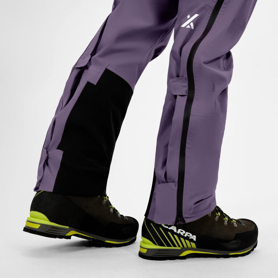 men s extrem vanguard gore-tex-pant - lila berghaus