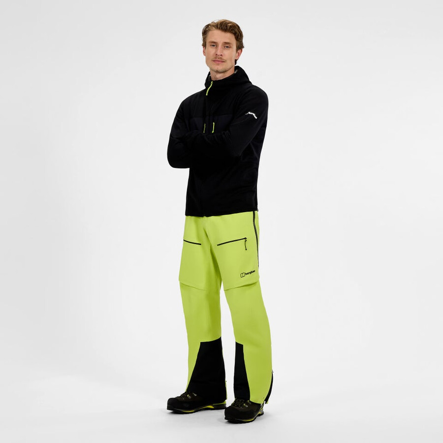 men s extrem vanguard gore-tex hose - gelb berghaus