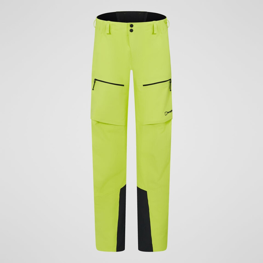 men s extrem vanguard gore-tex hose - gelb berghaus