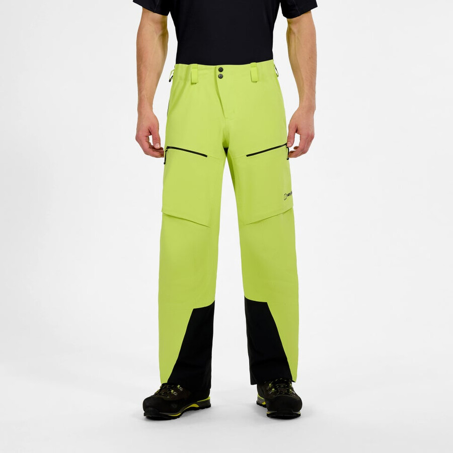 men s extrem vanguard gore-tex hose - gelb berghaus